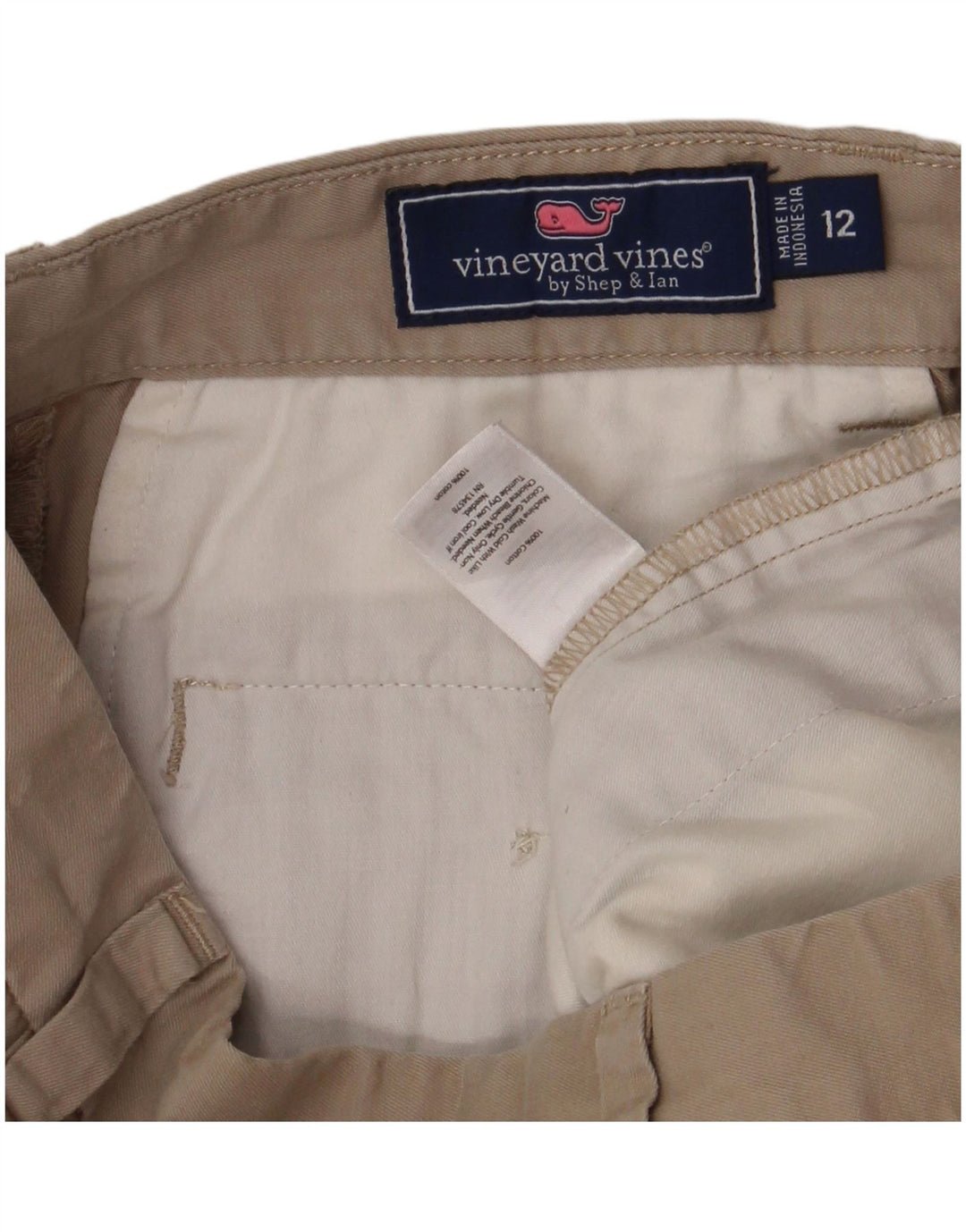 VINEYARD VINES Drenge Chino Shorts 11-12 år W25 Beige Bomuld