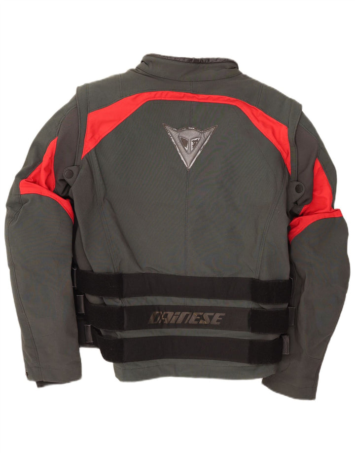 Dainese Herre Graphic Racer Jacket IT 52 Stor Grå Colourblock Nylon