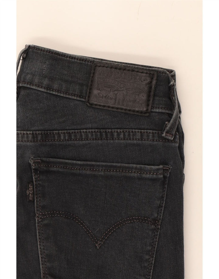 LEVI'S Womens 710 Super Skinny Jeans W26 L30 Grey Cotton Vintage Levi's and Second-Hand Levi's from Messina Hembry 