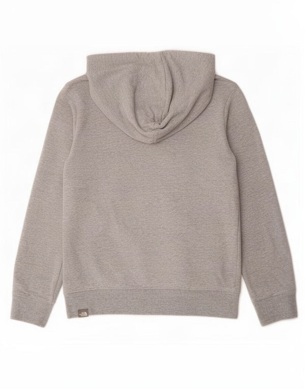 The North Face Boys Grafisk Hoodie Jumper 11-12 år Stor Grå Flecked