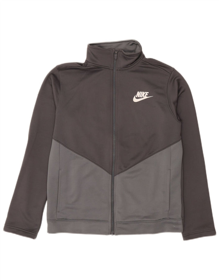 Nike Boys Standard træningsdragt topjakke 13-14 år XL Grå Colourblock