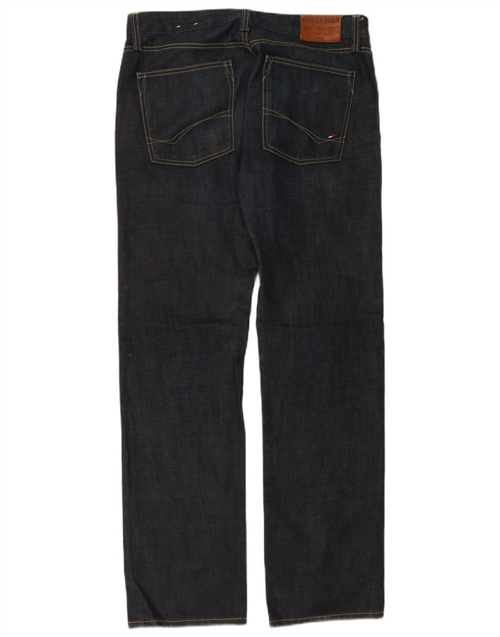 TOMMY HILFIGER Straight jeans til mænd W32 L34 Marineblå bomuld