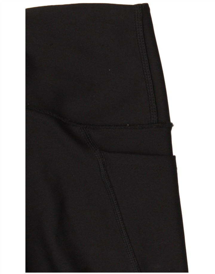 Under Armour Womens Heat Gear Leggings UK 12 Medium Black