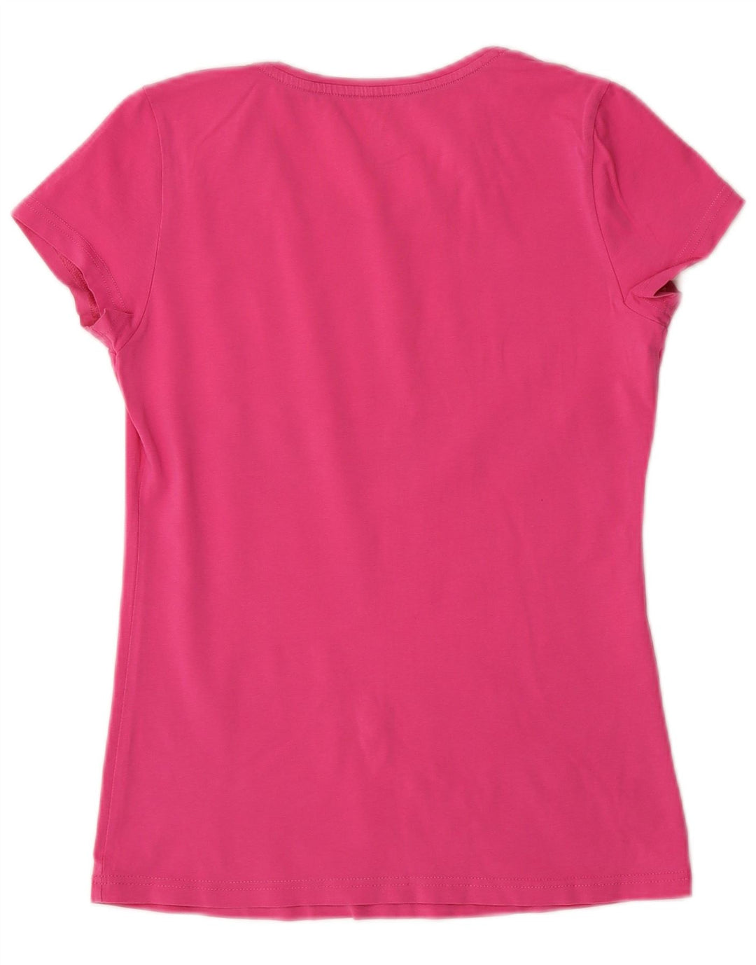Adidas Dame Climalite Grafisk T-Shirt Top UK 12 Medium Pink