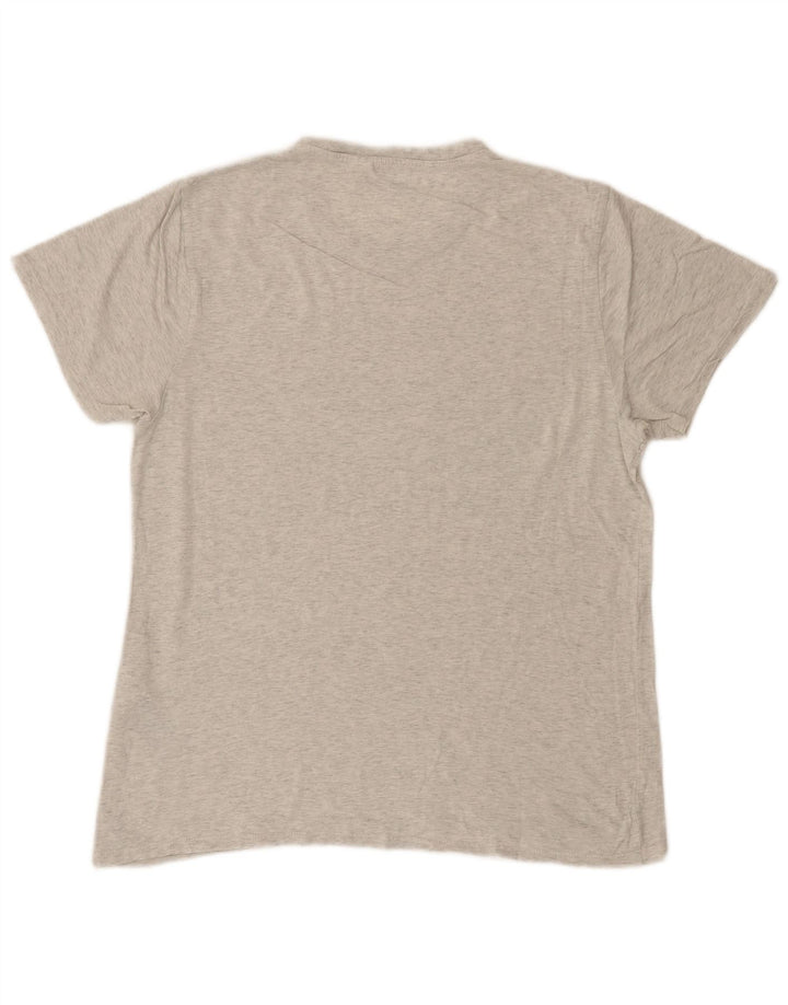 LEVI'S Herre Grafisk T-Shirt Top Stor Grå Bomuld