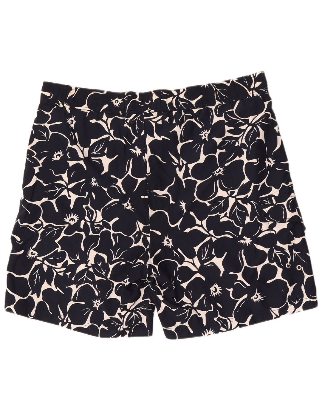 Nautica badeshorts til mænd XL marineblå blomsterpolyester