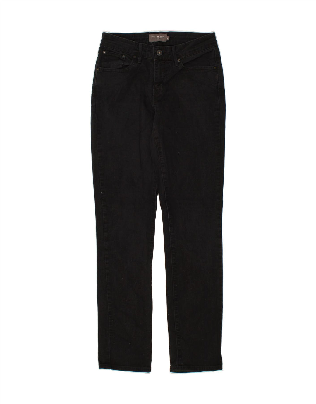 LEVI'S Womens Demi Curve Slim Jeans W27 L30 Black Cotton Vintage Levi's and Second-Hand Levi's from Messina Hembry 