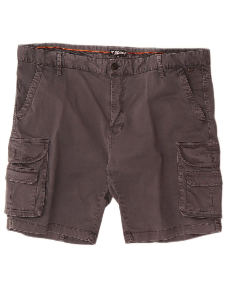 Brugi Herre Cargo Shorts IT 56 3XL W50 Grå Bomuld