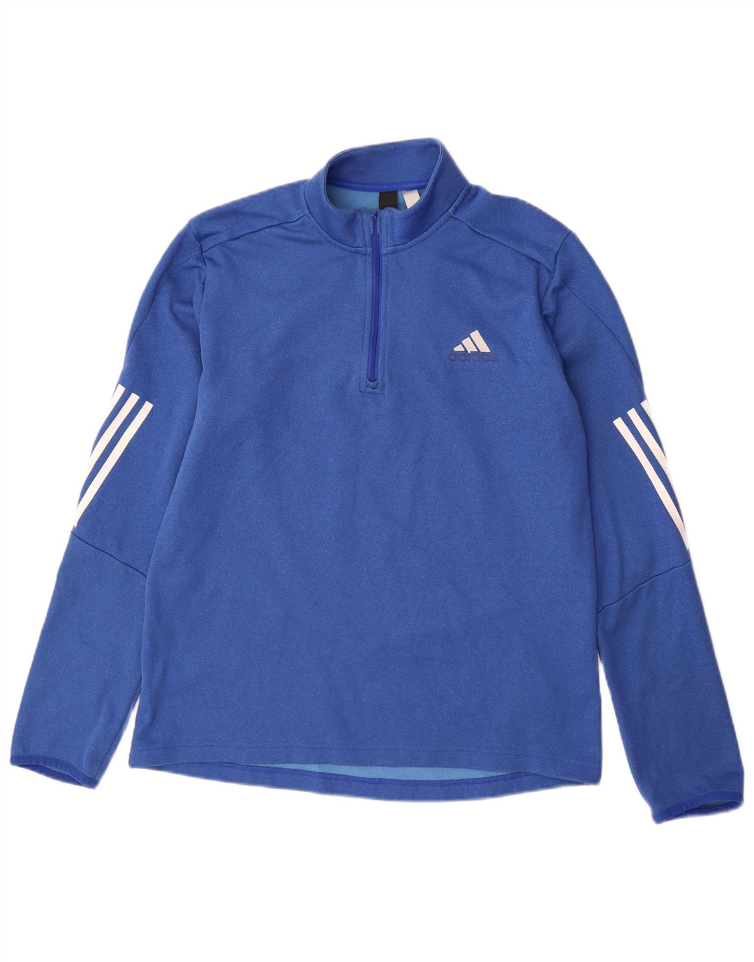 ADIDAS Aeroready Pullover med lynlås til mænd Træningsdragt Top Medium Blue
