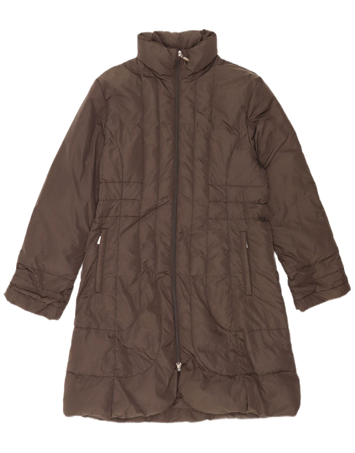 Moncler Dame Polstret Frakke Størrelse 3 Large Grå