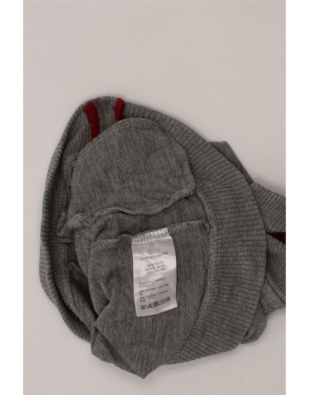 HARMONT & BLAINE Baby Boys Graphic Tracksuit Top Jacket 12-18 Months Grey