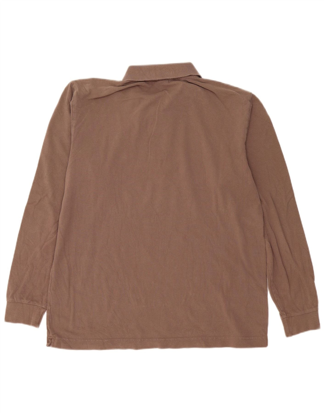 Kappa Langærmet Polo Shirt til mænd Stor brun bomuld