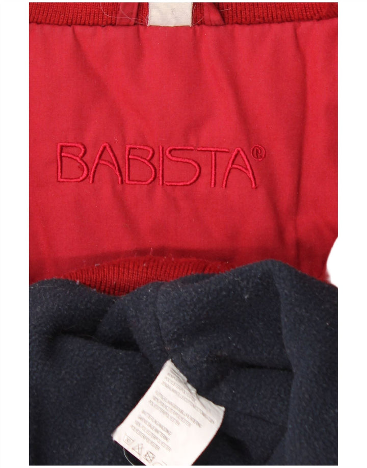 Babista Bomber Jacket UK 40 Stor Rød Polyester