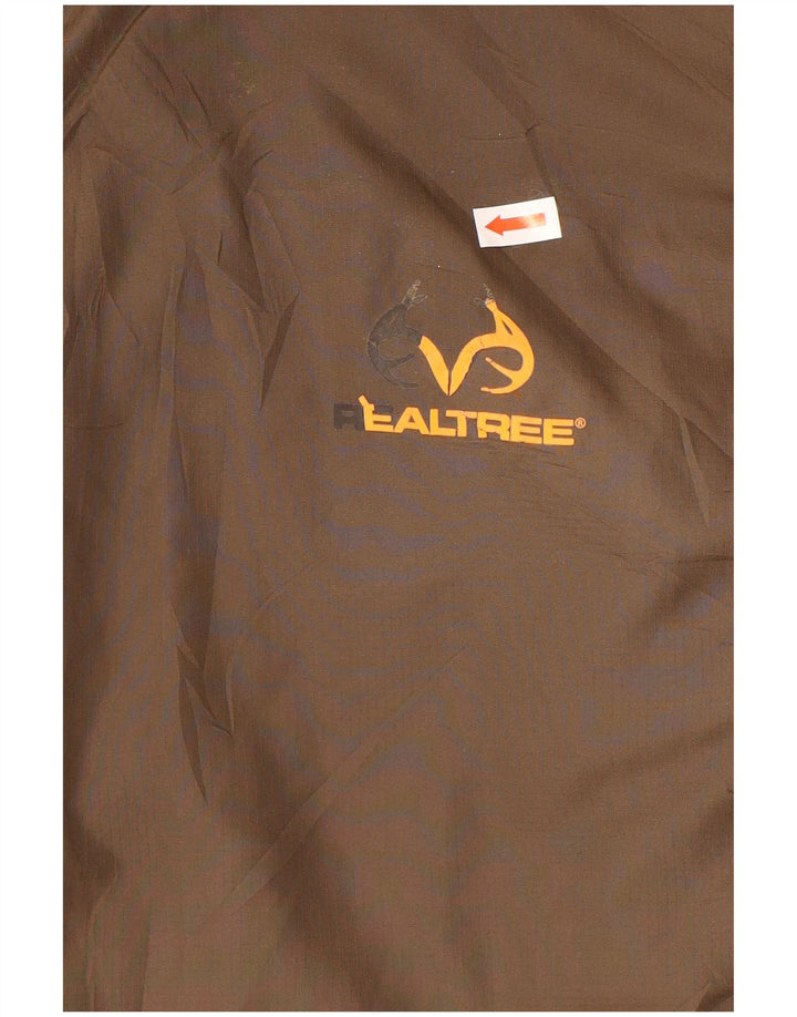 REALTREE Mens Reversible Gilet IT 54/56 3XL Brun Camouflage Polyester