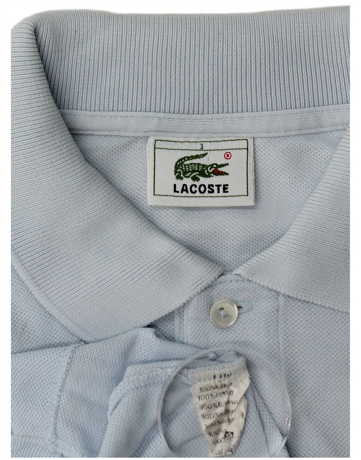 Lacoste herre poloskjorte str. 3 Lille blå bomuld