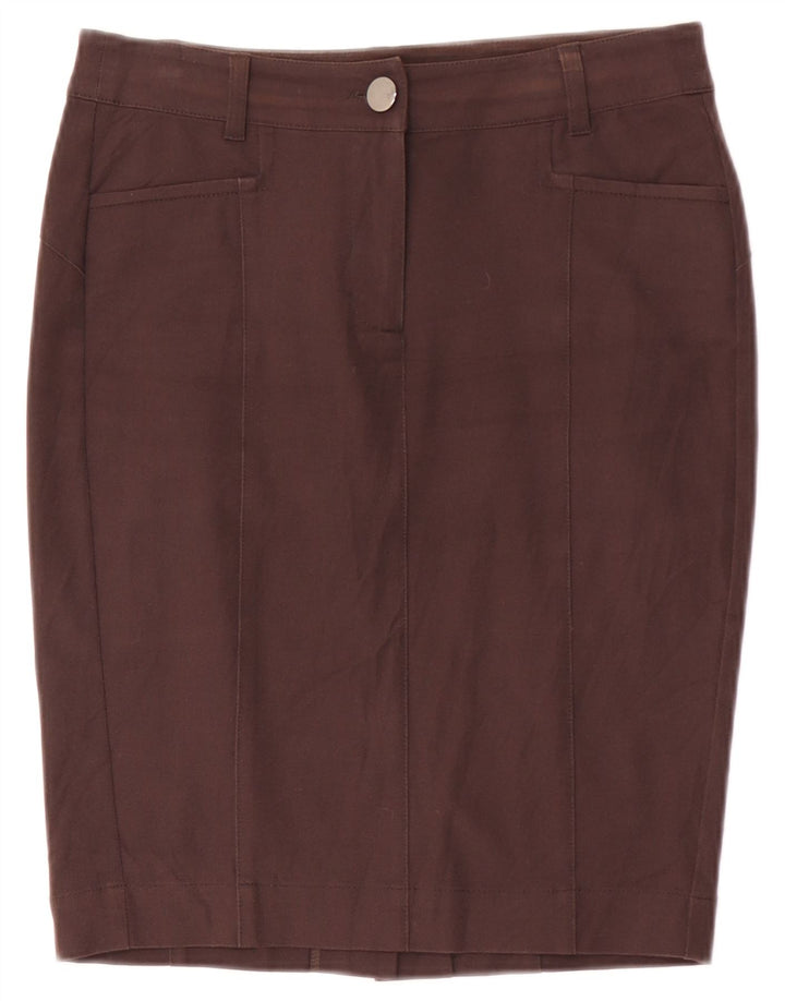 Penny Black Womens Pencil Skirt W26 Small Brown