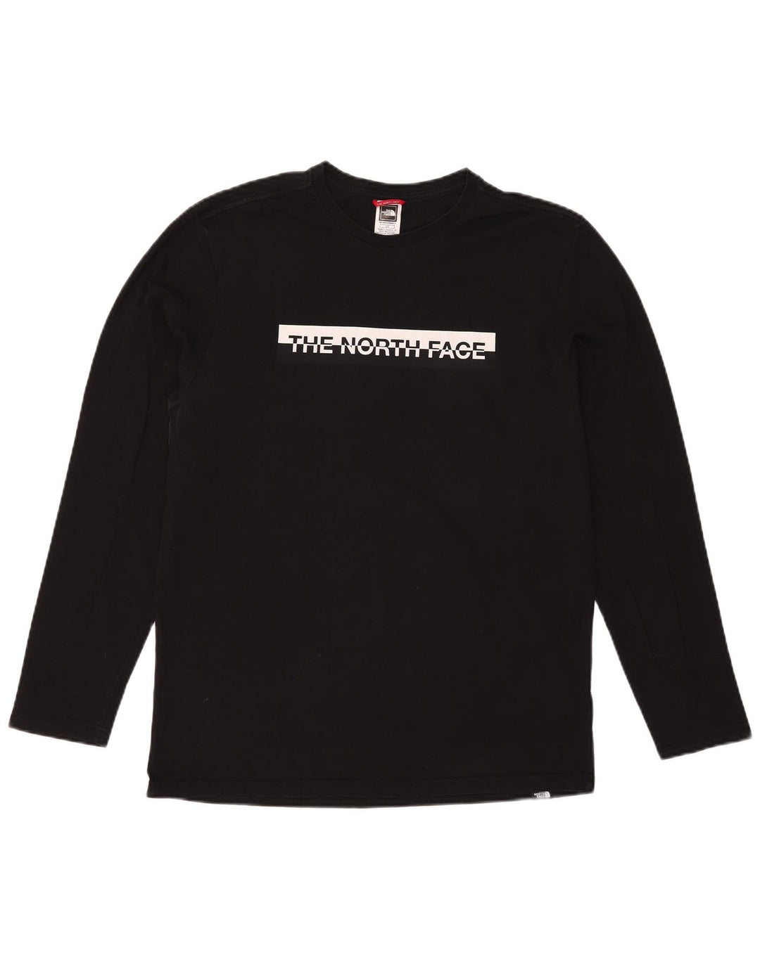 The North Face Herre Grafisk Top Langærmet Stor Sort Bomuld