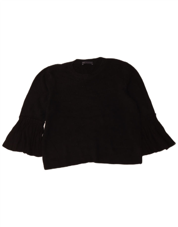 Marks & Spencer Dame sweater med rund hals DK 14 Stor Sort