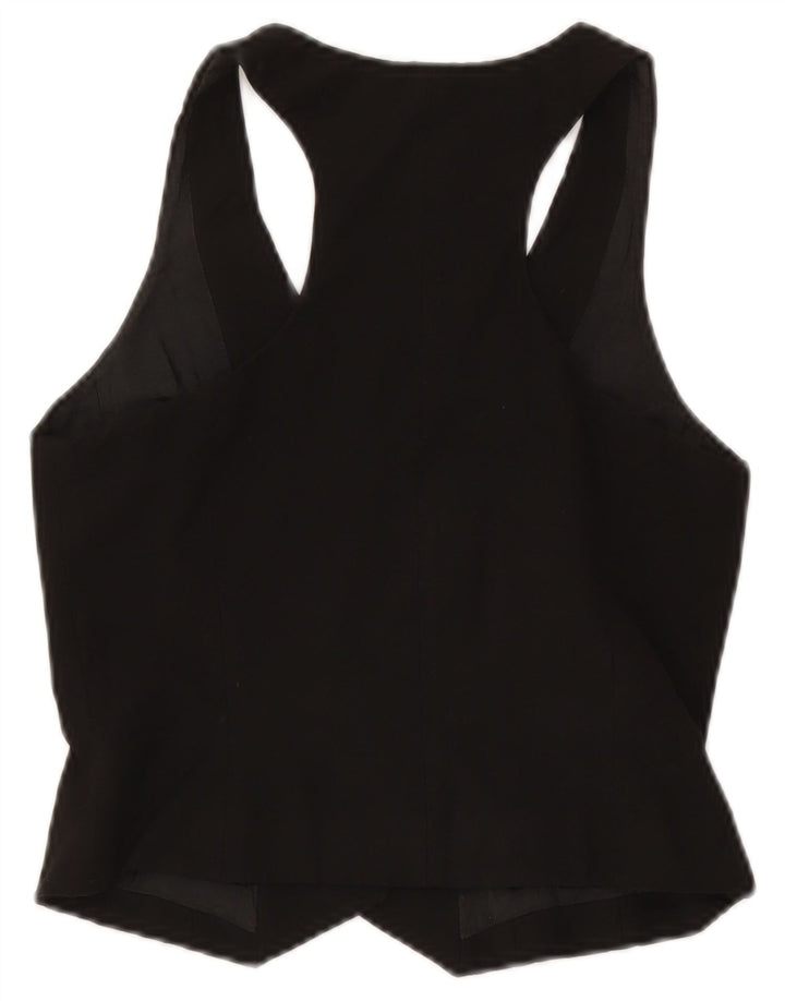 Oasis damevest UK 10 Lille sort polyester