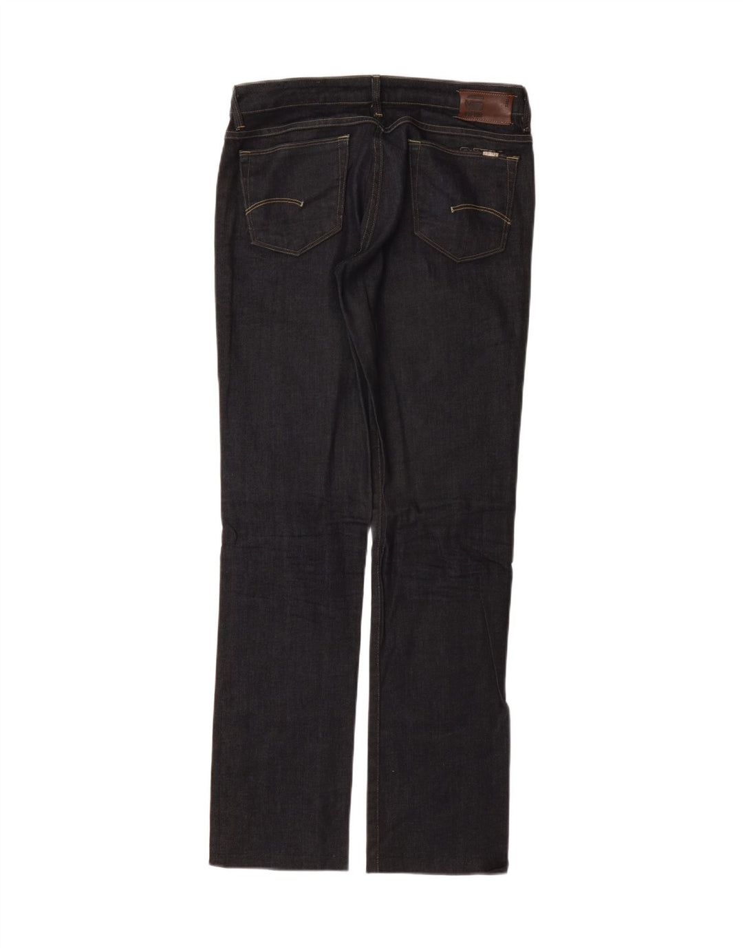 G-STAR Womens 3301 Slim Jeans W30 L32 Navy Blue Vintage G-Star and Second-Hand G-Star from Messina Hembry 