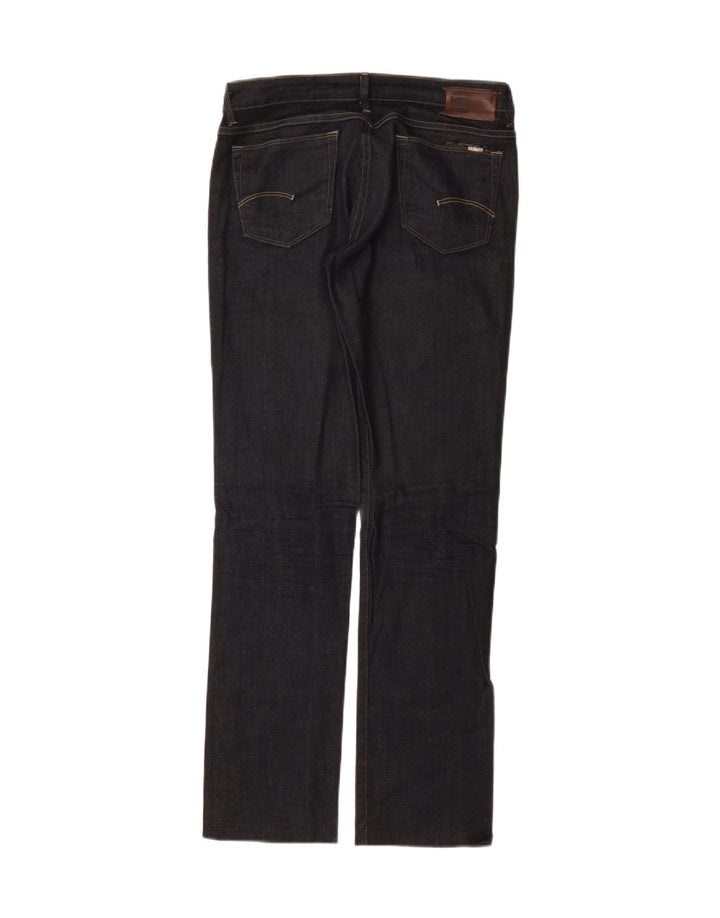 G-STAR Womens 3301 Slim Jeans W30 L32 Navy Blue Vintage G-Star and Second-Hand G-Star from Messina Hembry 