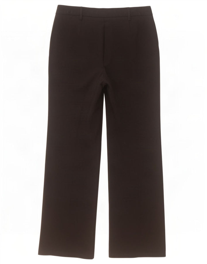 Marks & Spencer Dame Bootcut Suit Bukser UK 12 Medium W32 L30 Black