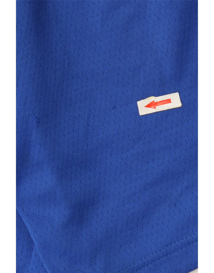 Nike Herre Dri Fit Sportshorts XL Blå Colourblock Polyester