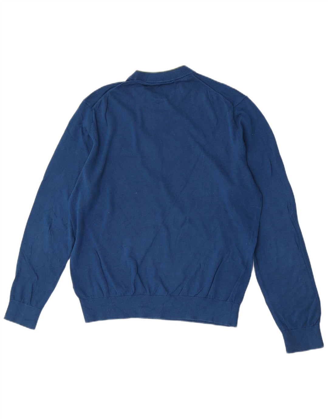 Paul Smith Herre Crew Neck Jumper Sweater Medium Blue Bomuld
