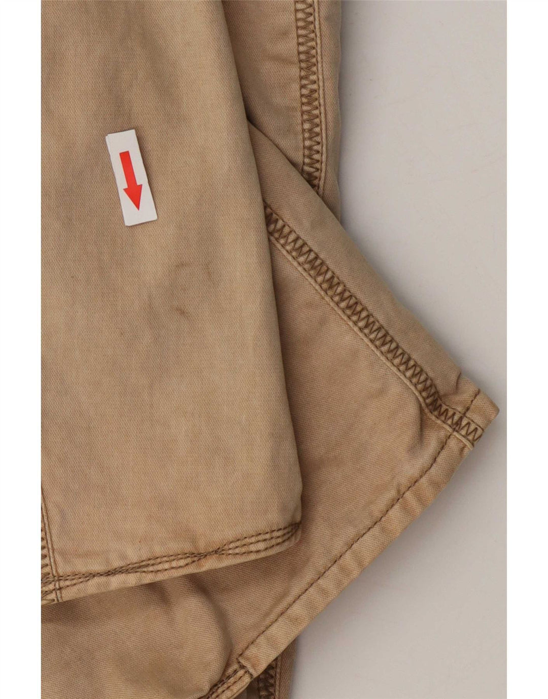 Hugo Boss Herre 2-knaps blazerjakke EU 48 Medium Beige Bomuld