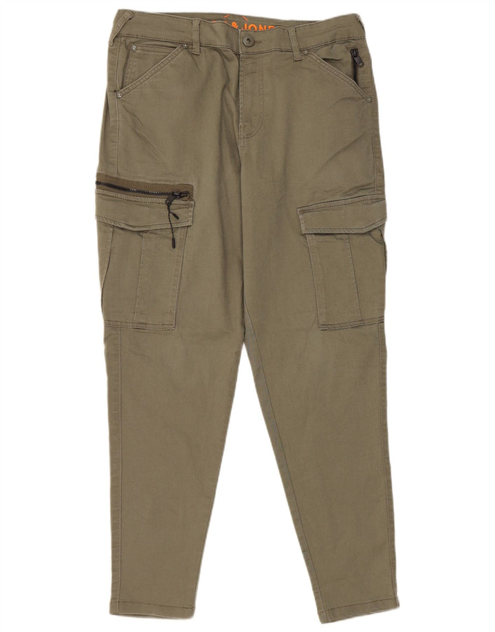 Jack & Jones Herre Slim Cargo Bukser W32 L28 Khaki