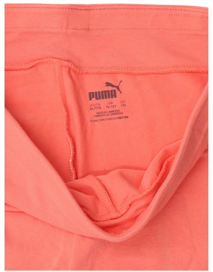 Puma Girls Leggings 15-16 år XL Pink