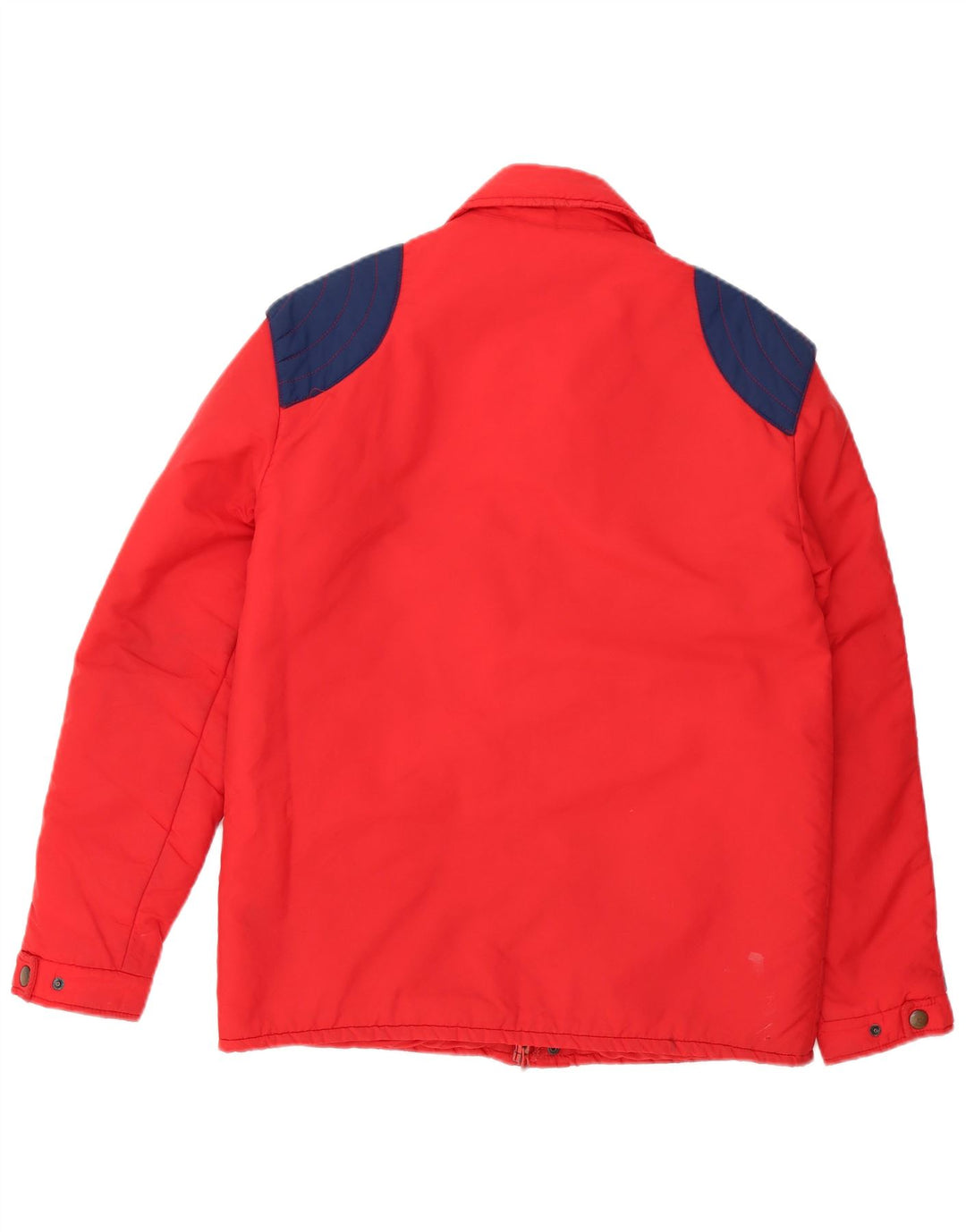 Sportitalia Polstret Herrejakke UK 38 Medium Rød Colourblock