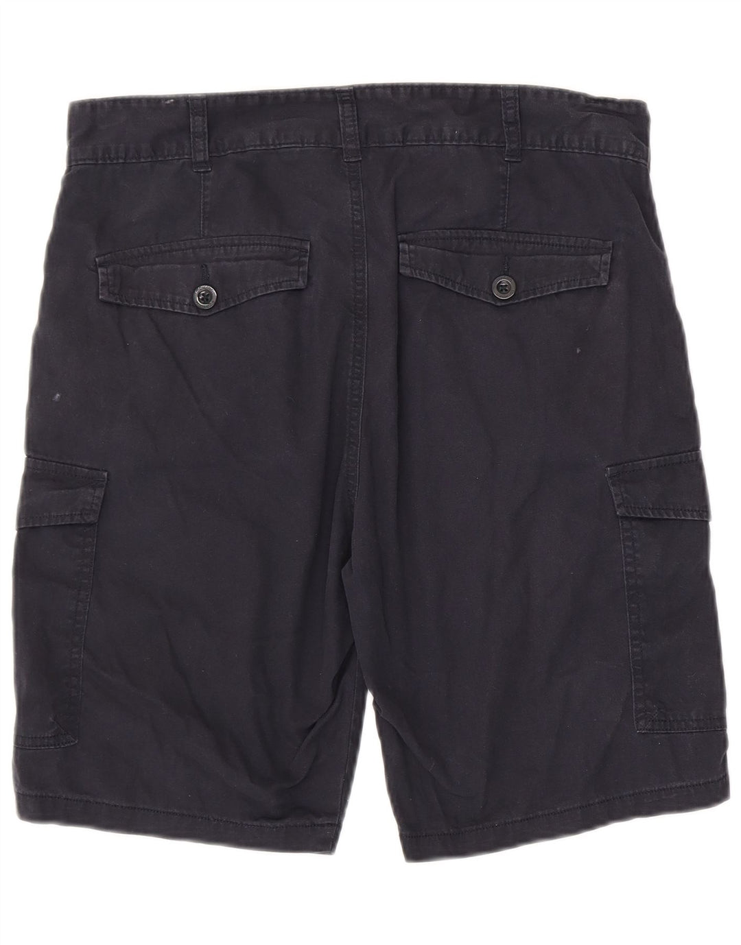 MOUNTAIN WAREHOUSE Herre Cargo Shorts W32 Mellem marineblå bomuld