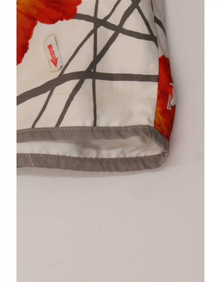 Bear Herre vendbare svømmeshorts Medium White Polyester