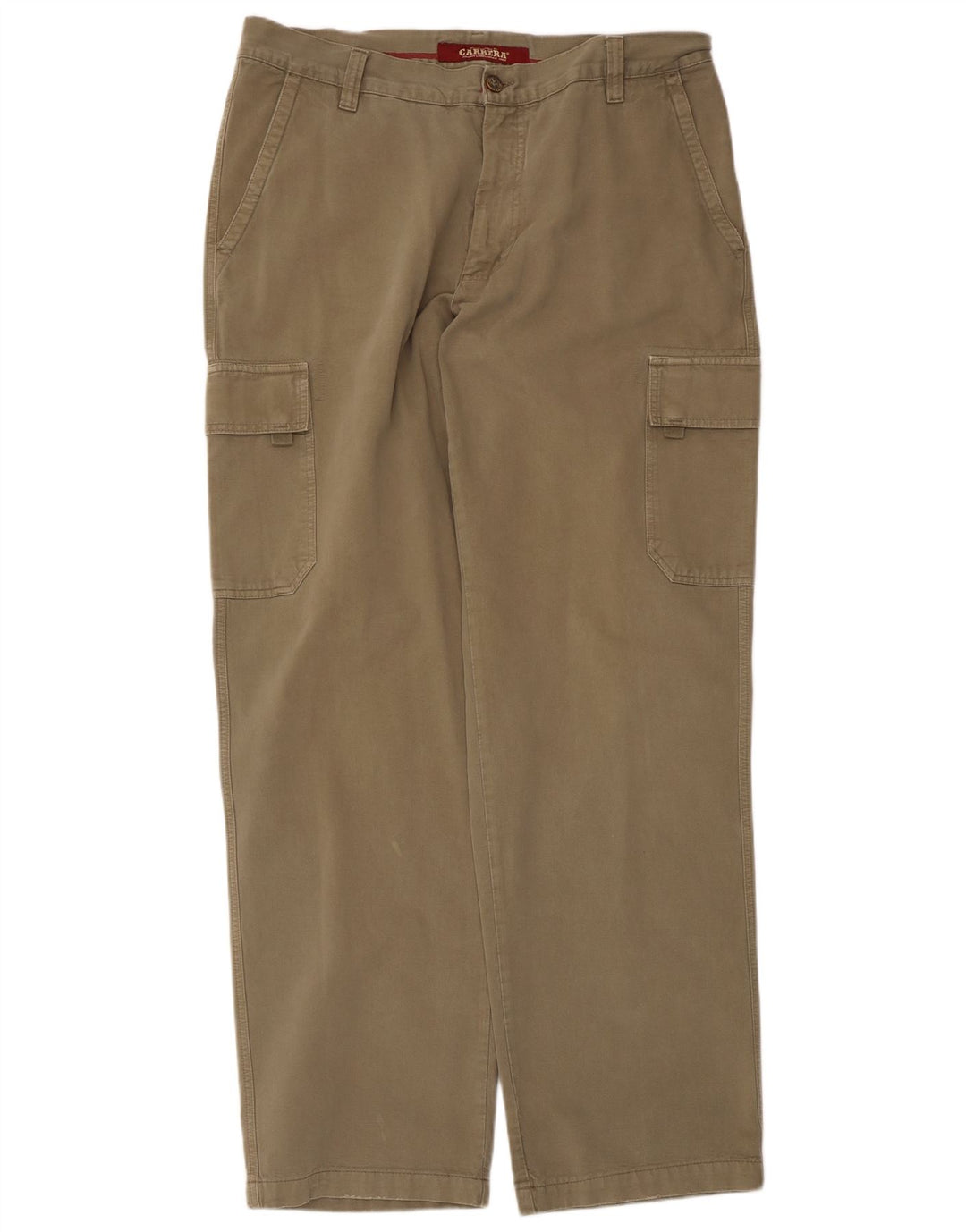 Carrera Straight Cargo Bukser til mænd W38 L33 Khaki Bomuld