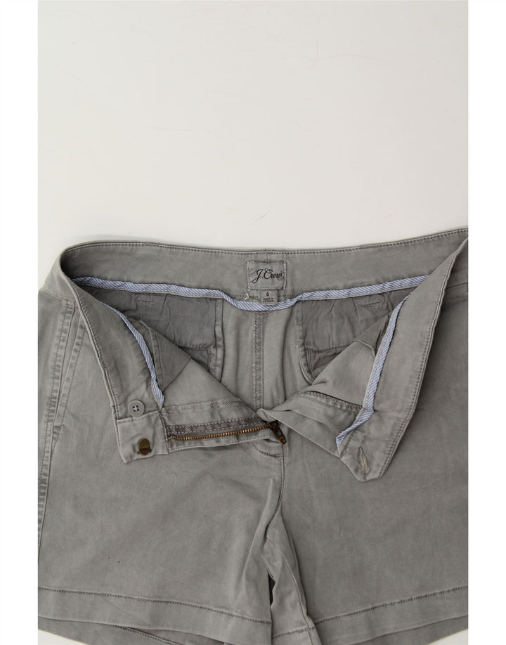 J. CREW Womens Chino Shorts US 6 Medium W30 Grey Cotton Vintage J. Crew and Second-Hand J. Crew from Messina Hembry 