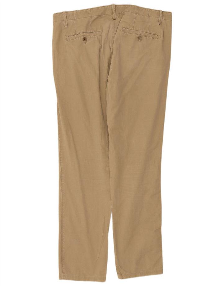 Benetton Herre Slim Chino Bukser W38 L30 Khaki