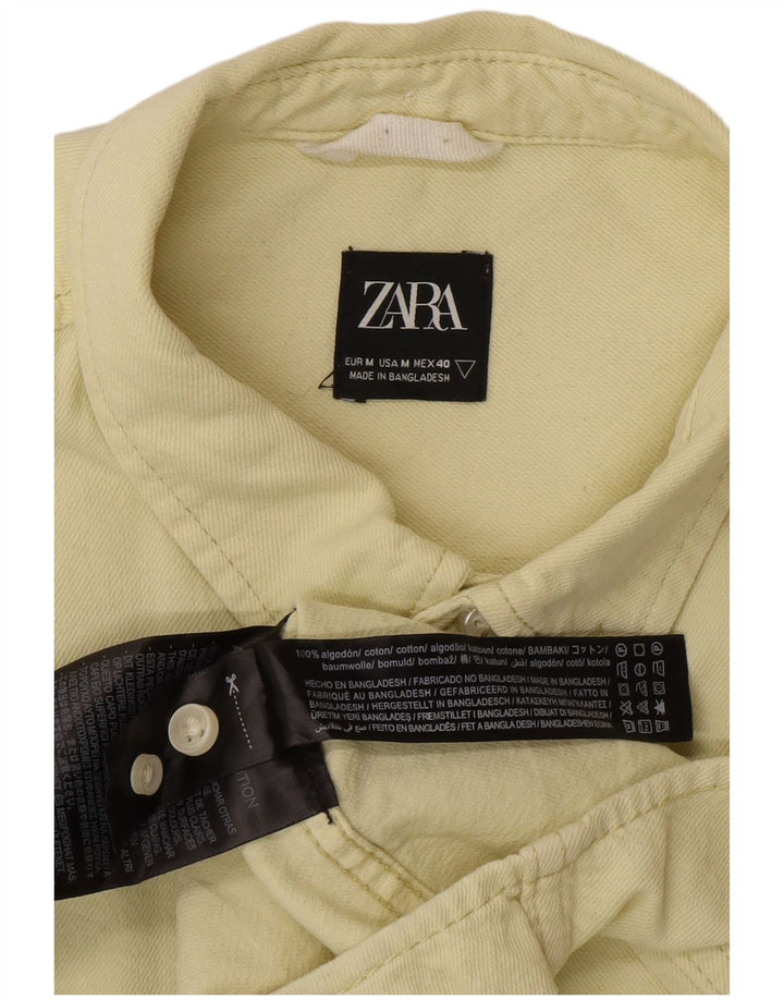 Zara Herreskjorte Medium Gul Bomuld