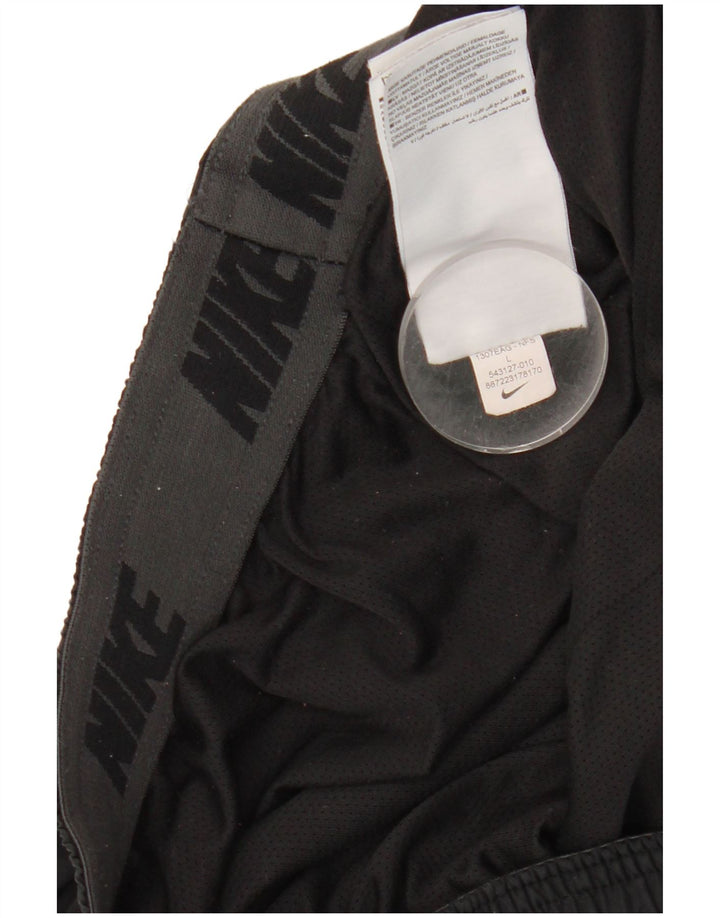 Nike Træningsdragtsbukser til mænd, store, sorte polyester