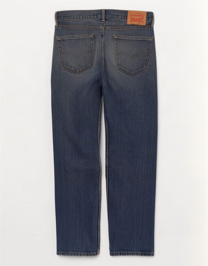 Levi's Herre 505 Straight Jeans W33 L30 Blå Bomuld