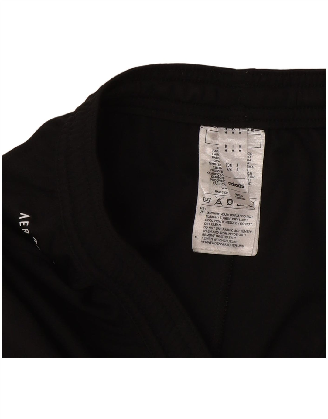 Adidas Aeroready Sportsshorts til mænd mellem sort polyester