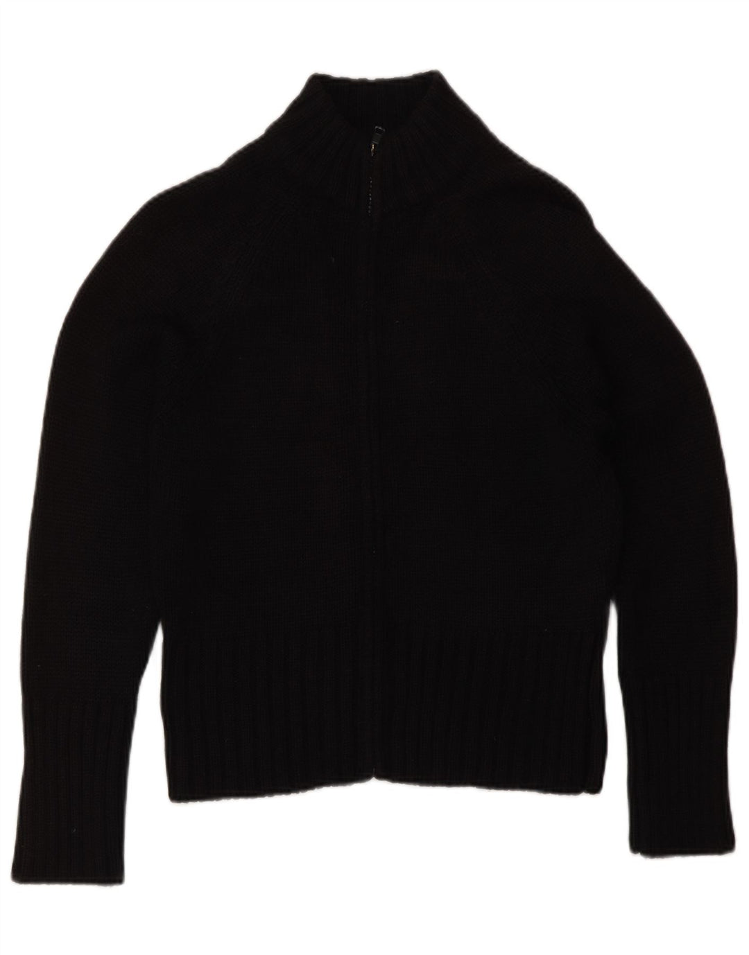 Marks & Spencer Dame Cardigan Sweater UK 14 Medium Sort Akryl
