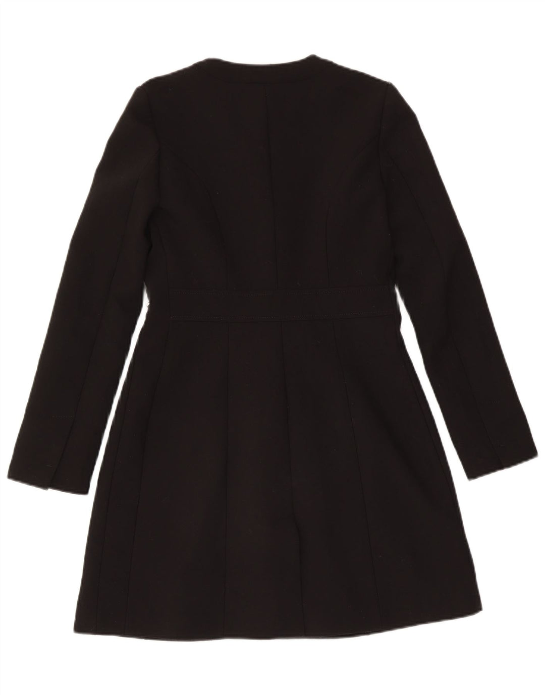 Elisabetta Franchi Dame Overfrakke IT 40 Lille Sort Polyester