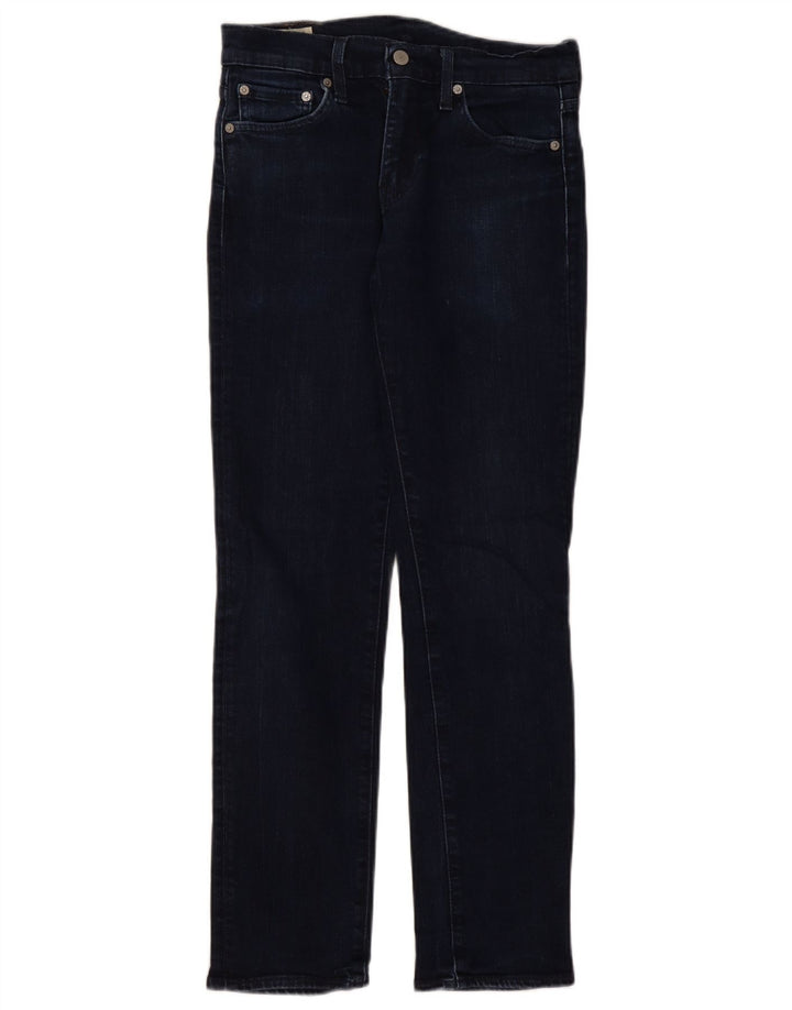 Levi's Dame 511 Slim Jeans W29 L32 Marineblå Bomuld
