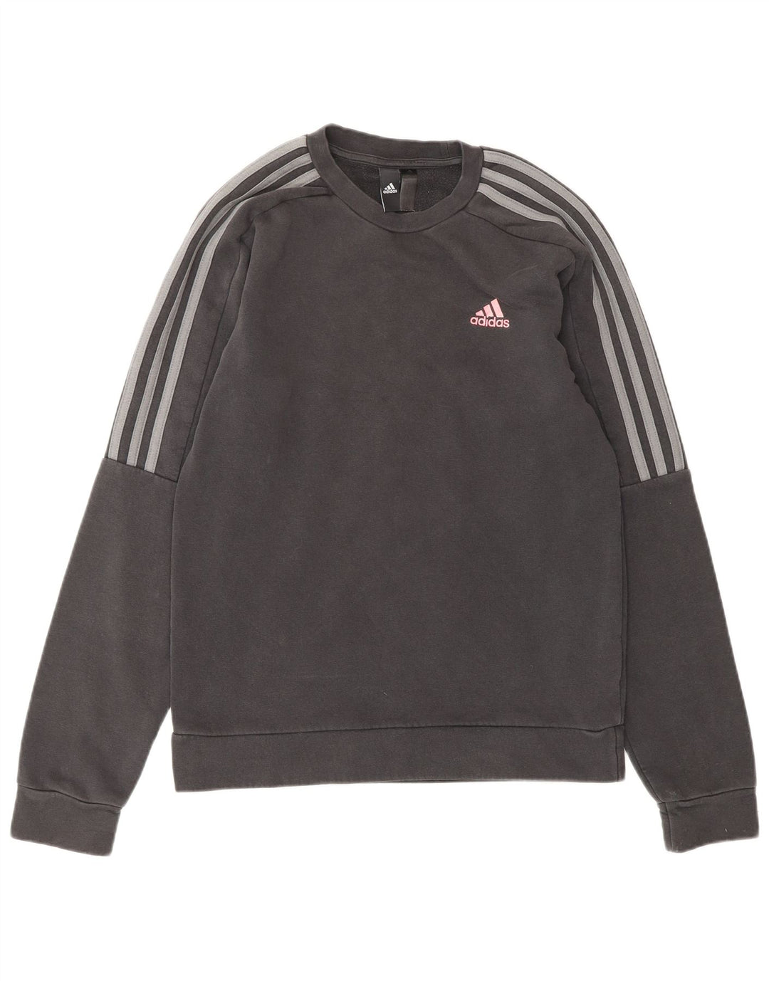 ADIDAS Mens Sweatshirt Jumper Small Black Cotton