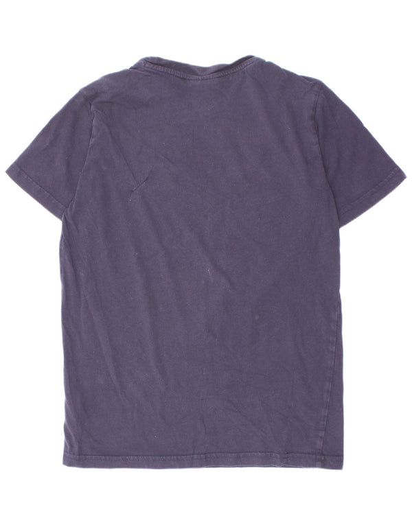 Champion Drenge Grafisk T-Shirt Top 11-12 År Stor Marineblå Bomuld