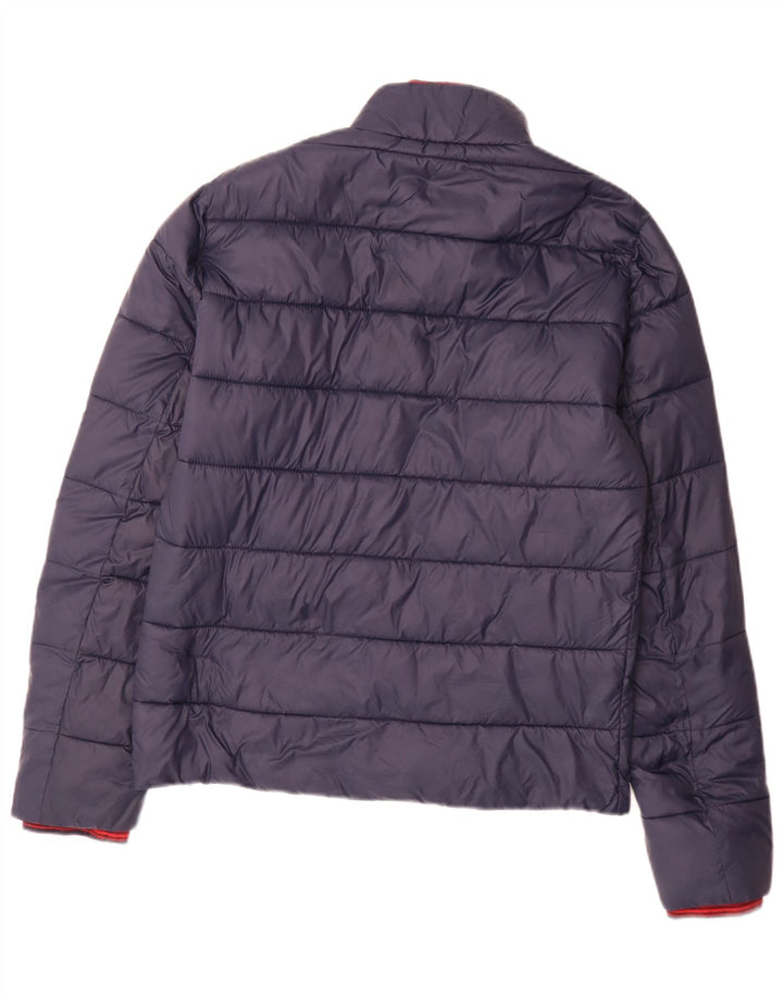 Conte of Florence Polstret jakke til mænd UK 38 Medium Navyblå polyamid