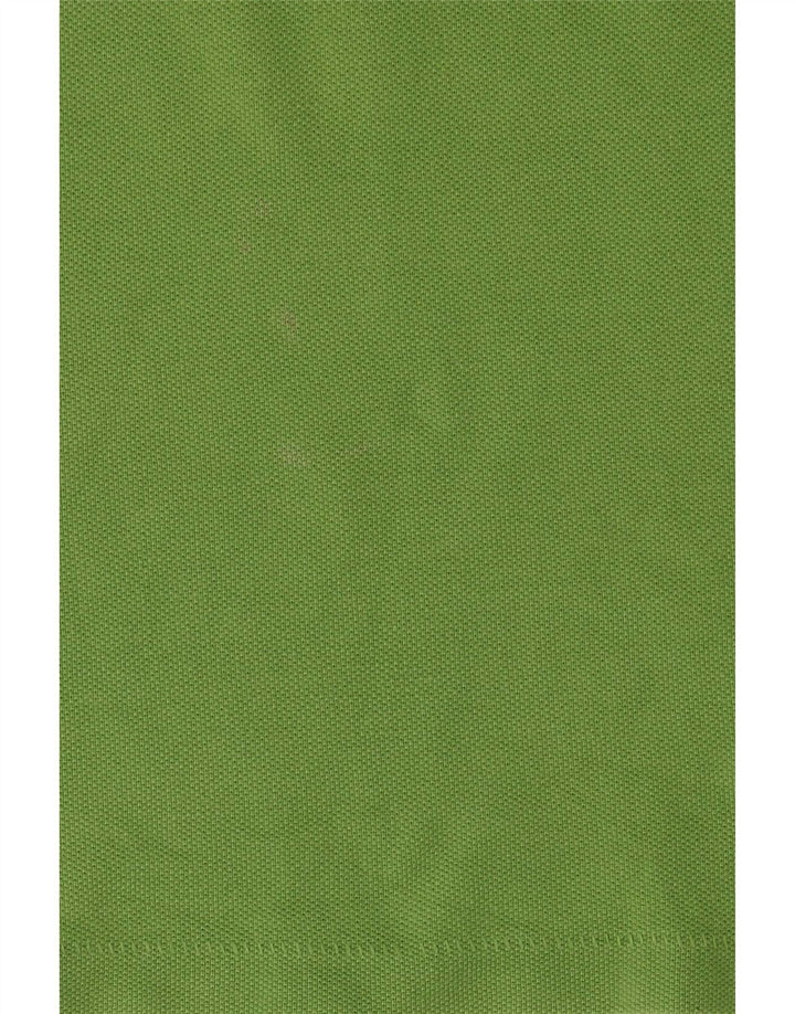 Blauer herre polo shirt lille grøn bomuld