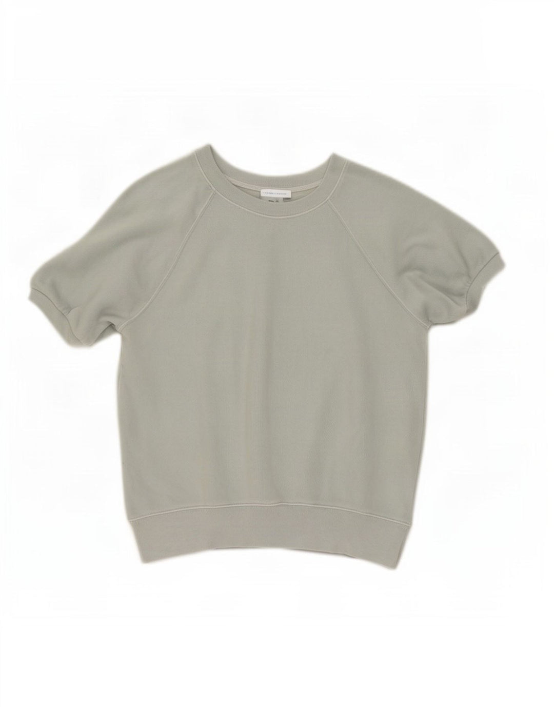 Gap Dame Kortærmet Sweatshirt Jumper UK 14 Medium Grøn Bomuld
