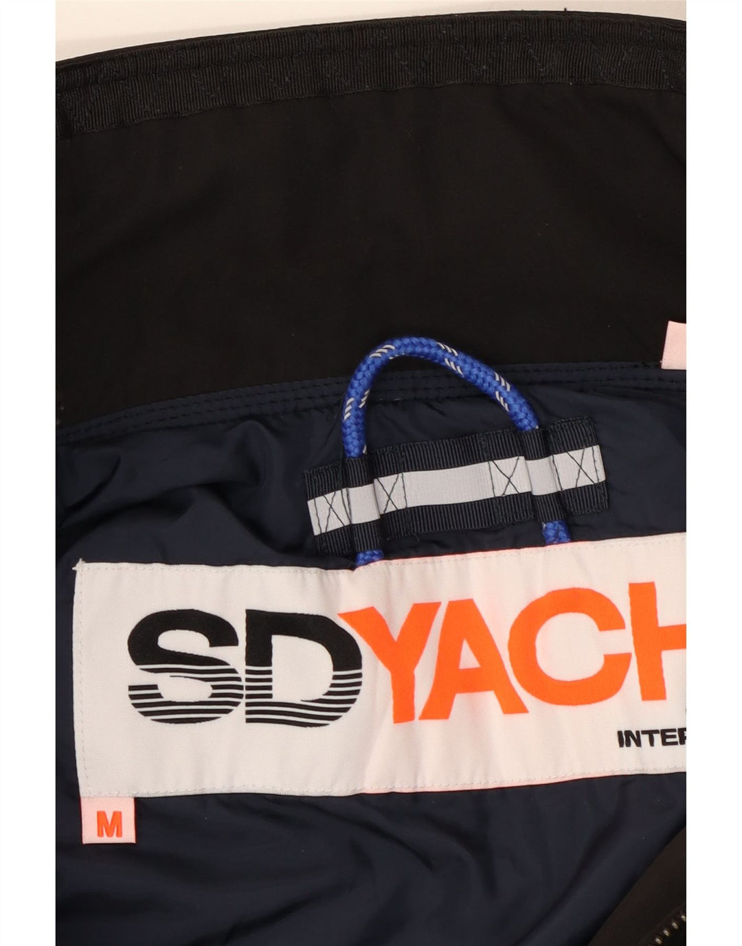 Superdry Herre grafisk bomberjakke UK 38 Medium Sort polyester